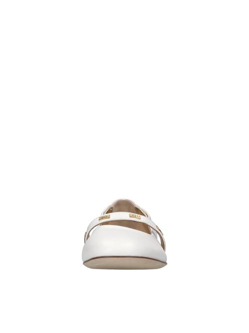 Ballerine in pelle ELISABETTA FRANCHI | F4A3-E0209-1733100BIANCO